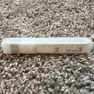 New Flexible Sewing Craft Fabric Body Tape Measure With Clear Plastic Case